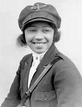 Placeholder image of Bessie Coleman in her aviator gear.